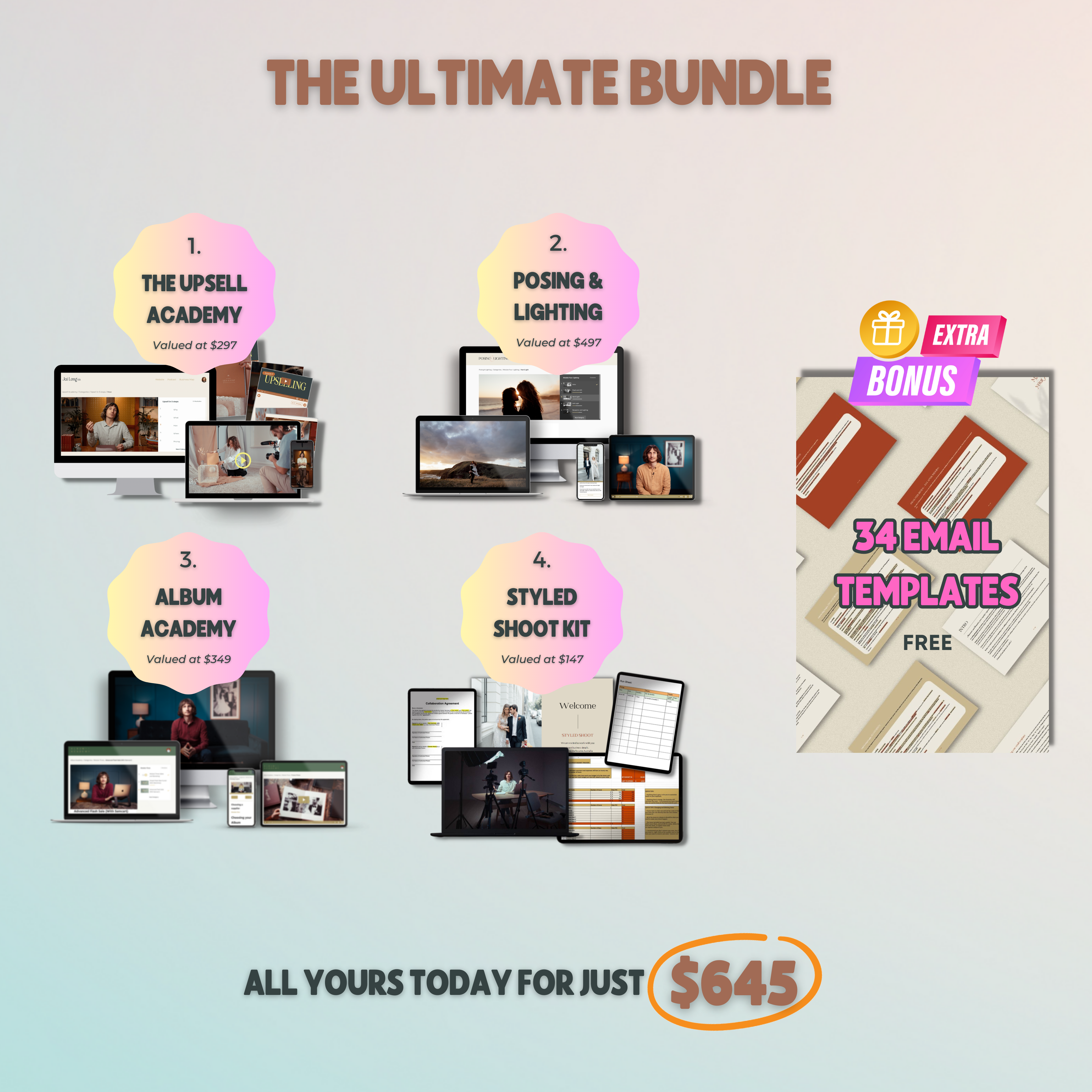 The Ultimate Bundle for photographers by Jai Long